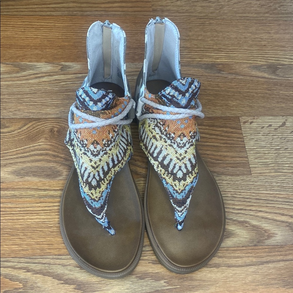 Rock With Me Cream/Tan Sandel
